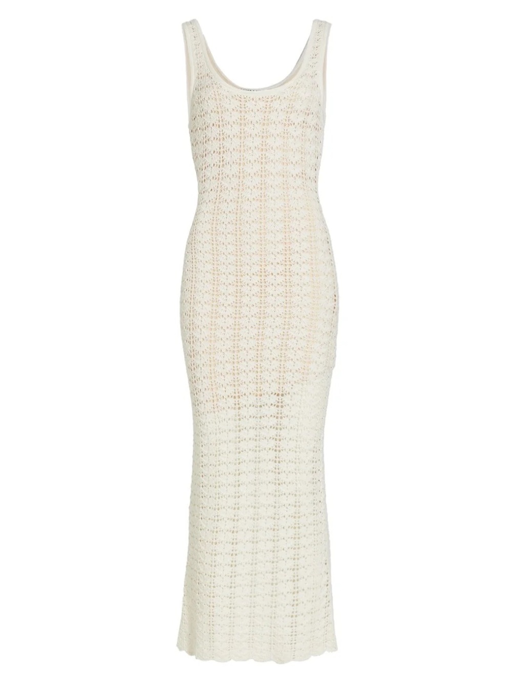 Alice + Olivia Veronique Crochet Tank Midi Dress